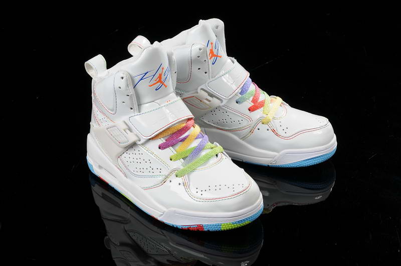 Air Jordan Retro 4.5 Nouveau Chaussures Femmes Blanc (3)
